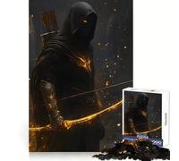 Undead Archer Jigsaw Puzzles 1000 Pieces for Teenagers Sharp Recall Restful Pleasure Uniform Cut Ideal Xmas Gift (38x52cm)