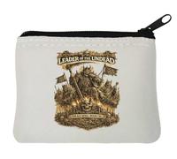 Undead Army Marching to War Neoprene Coin Purse Pouch 10x11cm White