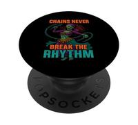 Undead Dancer Break the Rhythm Art PopSockets Adhesive PopGrip
