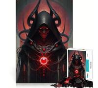 Undead Demon 1000 Piece Puzzle For Adults Mind Skill Play Laser Cut for Flawless Fit Rewarding Activity for Rainy Days (38x52cm)
