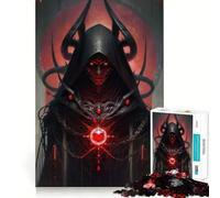 Undead Demon Adults Puzzles 1000 Piece Jigsaws Recall Skill Fun High Precision Die Cut Easy to Learn Family Enjoyment (50x75cm)