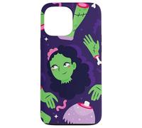 undead halloween zombie girl worms bat creepy cadaver corpse Case for iPhone 13 Pro Max