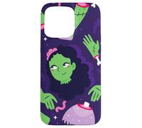 undead halloween zombie girl worms bat creepy cadaver corpse Case for iPhone 15 Pro Max