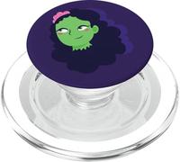 undead halloween zombie woman monster bride cadaver brains PopSockets PopGrip for MagSafe