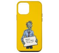 Undead Inside Funny Zombie Work Humor Daily Grind Cool Art Case for iPhone 12 mini