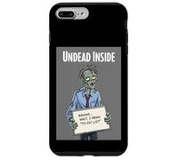 Undead Inside Funny Zombie Work Humor Daily Grind Cool Art Case for iPhone 7 Plus/8 Plus