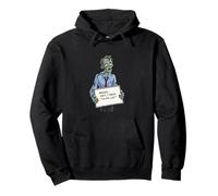 Undead Inside Funny Zombie Work Humor Daily Grind Cool Art Pullover Hoodie