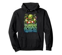 Undead Octopus Zombie Sea Monster Horror Ocean Kraken Pullover Hoodie