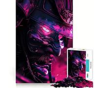 Undead Samurai Adults 1000 Pieces Puzzle Mental Fun Game Advanced Laser Cutting Tech Amusing Challenge for Waiting Time (38x52cm)