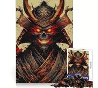 Undead Samurai Warrior for Adults 1000 Piece Puzzle Mental Focus Pleasant Downtime Snug Fit Festive Surprise (50x75cm)