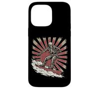 Undead Skeleton Snowboarder Grunge Board Riding Case for iPhone 14 Pro Max