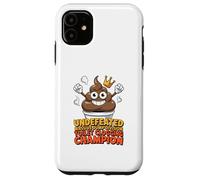 Undefeated Massive Dump Division Toilet Clogging Champion Case for iPhone 11