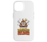 Undefeated Massive Dump Division Toilet Clogging Champion Case for iPhone 14