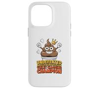 Undefeated Massive Dump Division Toilet Clogging Champion Case for iPhone 14 Pro Max