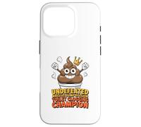 Undefeated Massive Dump Division Toilet Clogging Champion Case for iPhone 16 Pro