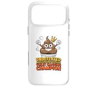 Undefeated Massive Dump Division Toilet Clogging Champion Case for iPhone 17 Pro Max