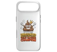 Undefeated Massive Dump Division Toilet Clogging Champion Case for iPhone Air