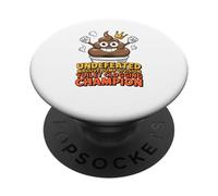 Undefeated Massive Dump Division Toilet Clogging Champion PopSockets Adhesive PopGrip