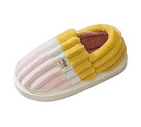 Under 10 Pounds Clearance Memory Foam Slippers Women Furry Slip- Toe Warm Keep Flat Slippers Women Winter Shoes Couples Plush Women's slipper mens slippers size 10 mens slippers size 7