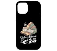 Under A Blanket With Earl Grey Book Lover Tea Drinker Case for iPhone 12/12 Pro