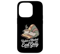 Under A Blanket With Earl Grey Book Lover Tea Drinker Case for iPhone 14 Pro