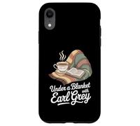 Under A Blanket With Earl Grey Book Lover Tea Drinker Case for iPhone XR