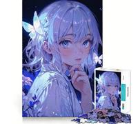 Under A Moonlit Tapestry 1000 Adult Pieces Jigsaw Puzzle Mind Challenge Toy Neat Cut Perfect Alignment Family Fun Night Activity (38x52cm)