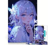 Under A Moonlit Tapestry Jigsaw for Teenagers 1000 Pieces Memory Fun Game Smooth Burr Free Surface Birthday Gift Brain Teaser Toy (38x26cm)