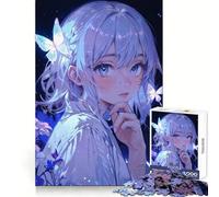 Under A Moonlit Tapestry Jigsaw Puzzles 1000 Piece for Adults Sharp Mind Easy Enjoyment Firm Fit Festive Present (50x75cm)