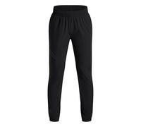Under Amour Boys' Unstoppable WVN Jogger, Boys' Joggers with Water-Repellent Storm Technology, Breathable and Comfortable Tracksuit Bottoms for Sports and Casual Wear,Black / / Black,YXS