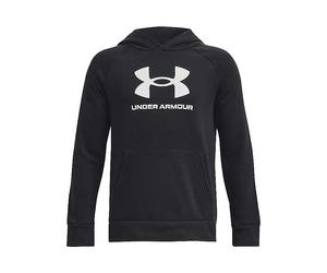 Under Amrour Kids Logo Print Hoodie Black