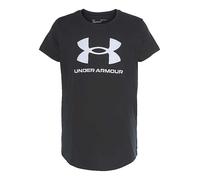 Under Amrour Kids Logo Print T-Shirt Black
