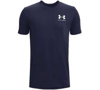 Under Amrour Kids Logo Print T-Shirt Blue