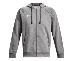 Under Armor Rival Fleece Hooded Jacket 'Heather Grey' 1379767-025 L