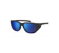Under Armor Sunglasses UA GLACIAL 58/16/145 MATTE BLACK/BLUE injected/propionate man UA GLACIAL