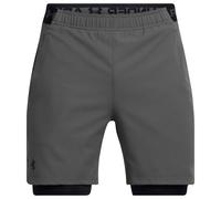 Under Armour 2-in-1 Vanish Woven Shorts - Castle Rock/Black