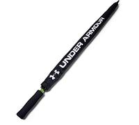 Under Armour 2023 UA 68" Double Canopy Golf Umbrella - Black/High Vis Yellow