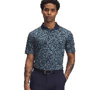 UNDER ARMOUR 2025 MATCHPLAY GOLF POLO SHIRT - MIDNIGHT NAVY / JASPER BLUE 422 - L