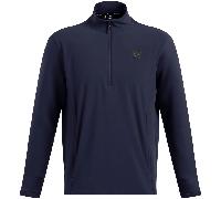UNDER ARMOUR 2025 UA DRIVE PRO STORM HYBRID 1/2 ZIP SWEATER - MIDNIGHT NAVY / SILVER - XL