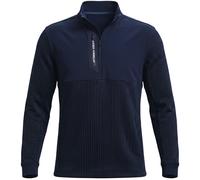 UNDER ARMOUR 2026 DRIVE PRO HYBRID 1/2 ZIP GOLF SWEATER - MIDNIGHT NAVY