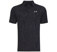 UNDER ARMOUR 2026 PLAYOFF 3.0 PRINTED GOLF POLO SHIRT - MIDNIGHT NAVY / DOWNPOUR GREY / HALO GREY