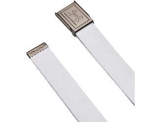 UNDER ARMOUR 2026 STRETCH WEBBING GOLF BELT - WHITE / HALO GREY