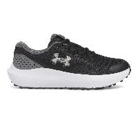 UNDER ARMOUR 2026 SURGE GOLF SHOES - BLACK / CASTLEROCK / METALLIC GUNMETAL