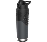 Under Armour 24Oz Stainless Steel Water Bottle, Insulated, Carabiner Easy Carry Hook, Leak Proof, Kids & Adults, All Sports, Gym