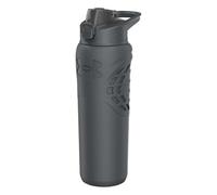 Under Armour 24Oz Stainless Steel Water Bottle, Insulated, Carabiner Easy Carry Hook, Leak Proof, Kids & Adults, All Sports, Gym