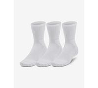 Under Armour 3-Maker Mid-Crew Socks White (3 Pairs) - L