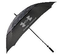 UNDER ARMOUR 68" DUAL CANOPY GOLF UMBRELLA - BLACK / CAMO