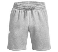 Under Armour 7.75" Icon Fleece Shorts - Mod Gray Light Heather/White