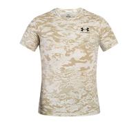 Under Armour Men's Short-Sleeve T-Shirt ABC Camo, Fast-Drying Training Top, Stone/Black MD