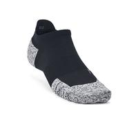 Under Armour AD Run Cushion NS Tab Running Socks - Black, Grey, Size 31.5-36.5
